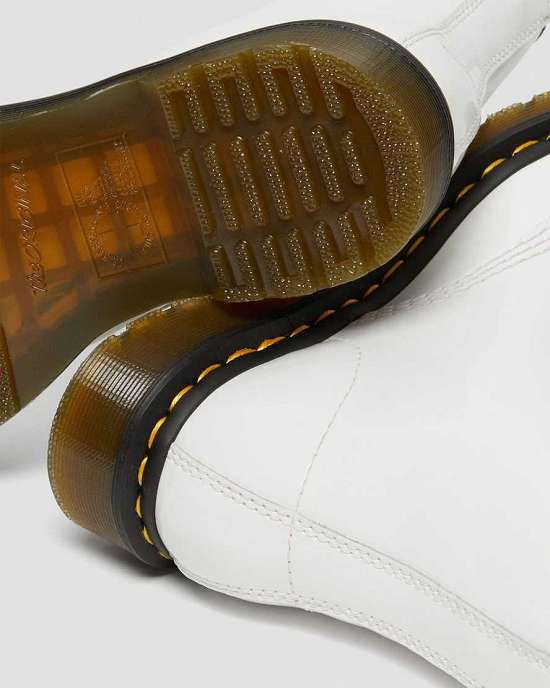 Botines Dr. Martens 1460 Patent Mujer Blancos MX-19720